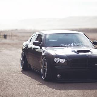 Slammed cars desktop wallpaper