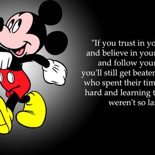 Mickey Mouse You Don't Know My Password wallpaper