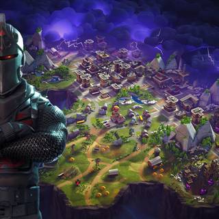 The Black Knight Fortnite desktop wallpaper