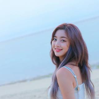 Twice Jihyo desktop wallpaper