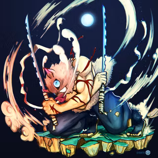 Inosuke Hashibira Demon Slayer wallpaper