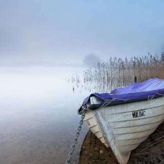Fishing boats wallpaper
