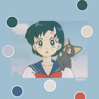 Pastel anime wallpaper