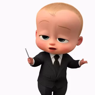 Baby Boss desktop wallpaper