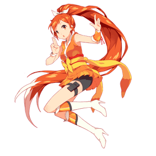 Spirit fox anime girl wallpaper