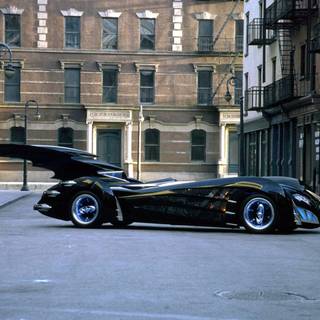 Batmobile Full HD wallpaper