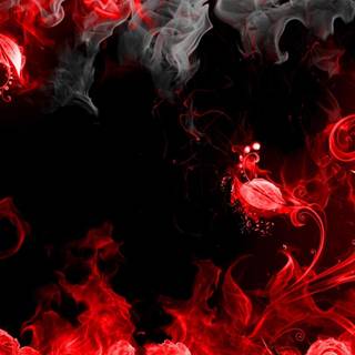 Desktop black and red wallpaper