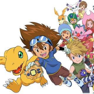 Digimon season 1 wallpaper