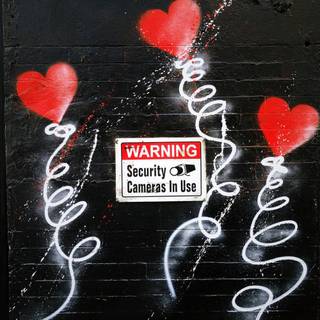 Valentine trees wallpaper