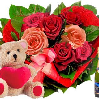 Valentine flower wallpaper