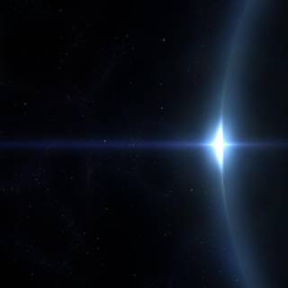 Eclipse scifi wallpaper
