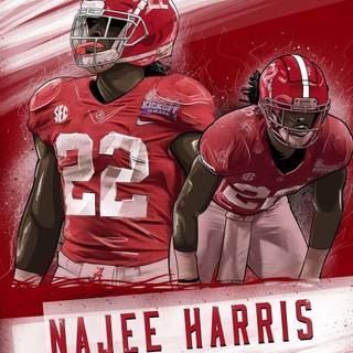 Najee Harris wallpaper