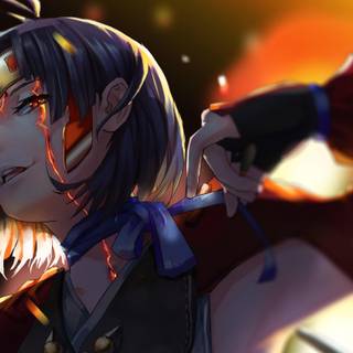 Kabaneri of The Fortress desktop wallpaper