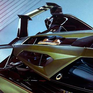 Lamborghini V12 Vision Gran Turismo car wallpaper