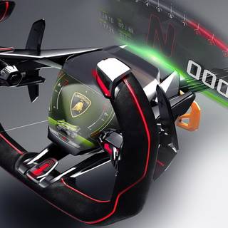 Lamborghini V12 Vision Gran Turismo car wallpaper