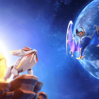 Solgaleo and Lunala wallpaper