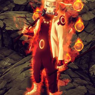 Naruto and Yu-Gi-Oh wallpaper