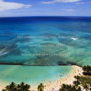 Relaxing ocean wallpaper