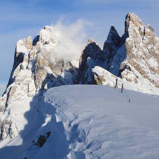 Winter Dolomites wallpaper