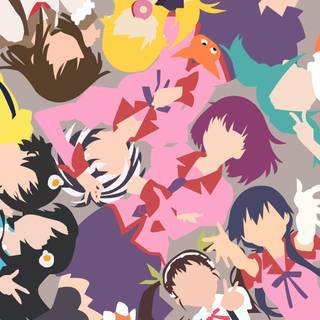 Monogatari mobile wallpaper