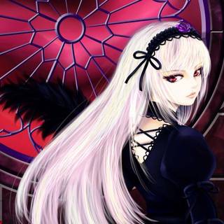 Anime cute girl cartoon wallpaper