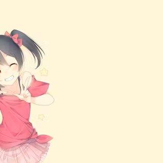 Cute anime kid girl wallpaper