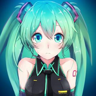 Anime Miku wallpaper