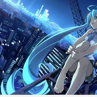Anime Miku wallpaper