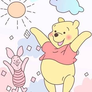 Valentine Winnie the Pooh wallpaper