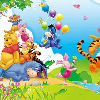 Valentine Winnie the Pooh wallpaper