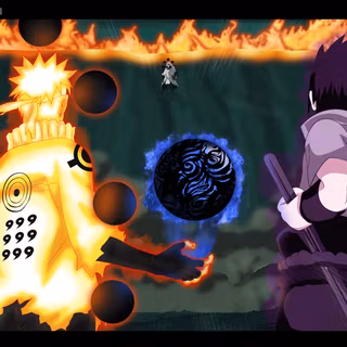 Retro aesthetic Naruto wallpaper