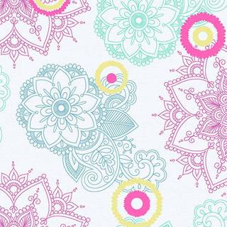 Purple boho wallpaper