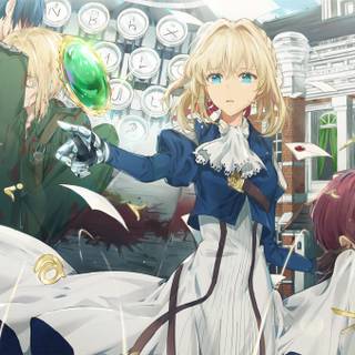 Anime militer wallpaper