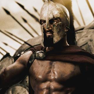 Leonidas King of Sparta HD phone wallpaper