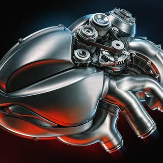 Steel heart wallpaper