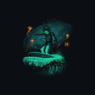 Dark minimalist HD wallpaper