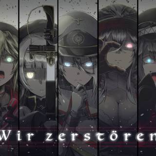 WW2 anime wallpaper