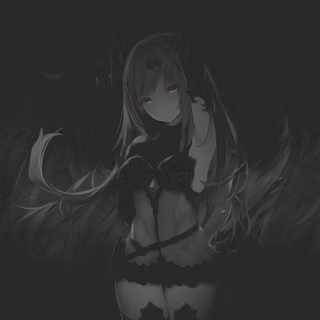 Fanart anime girl darkness wallpaper