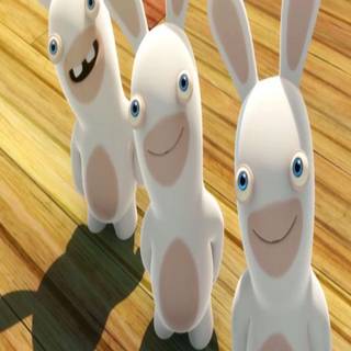 Rabbit Invasion iPhone wallpaper