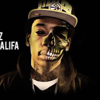 Wiz Khalifa smoking wallpaper