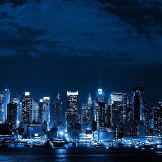 Neon cities wallpaper