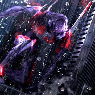 Ultra HD neon anime wallpaper