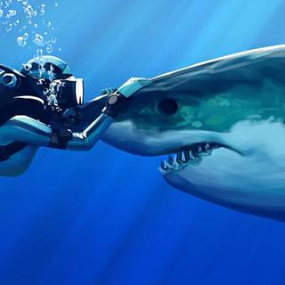 Hd shark desktop wallpaper