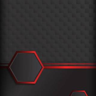 Black phone hexagon wallpaper