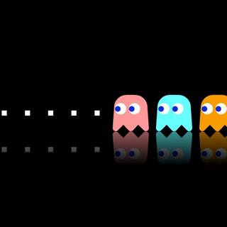 Pacman 3d wallpaper