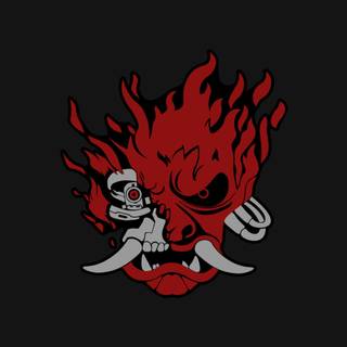 Cyberpunk minimalist wallpaper