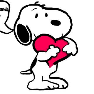 Valentine Snoopy wallpaper