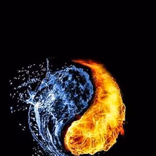 Dragon Yin Yang Nice HD iPhone wallpaper