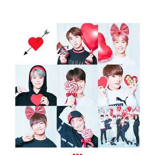Kpop Valentine wallpaper