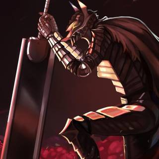 Demon wolf wallpaper